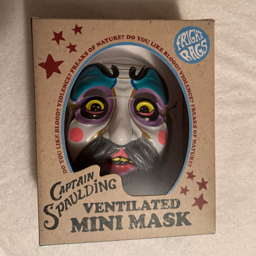 Captain Spaulding Ventilated Mini Mask - Multicolor